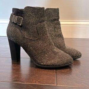 Kelly & Katie tweed heeled booties 8